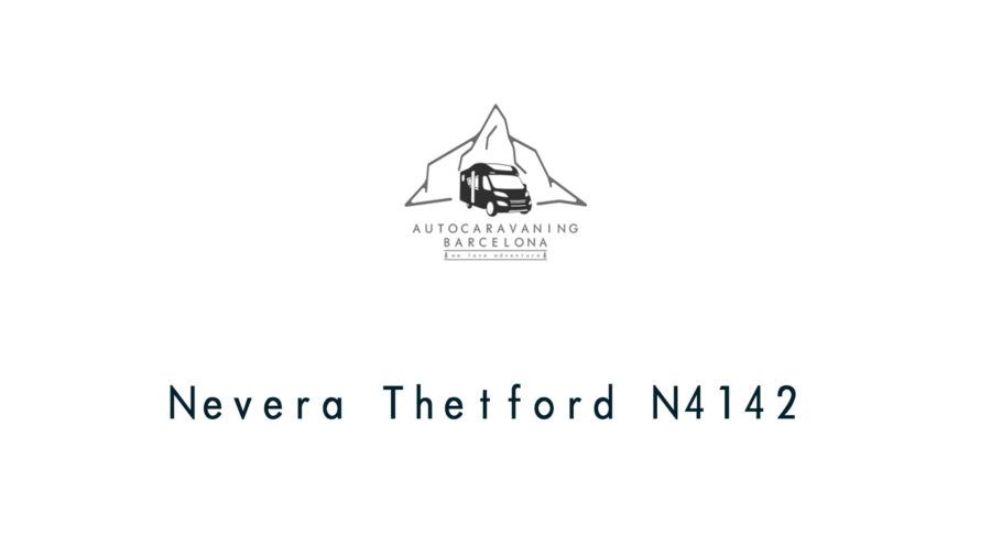 Nevera Thetford N4142 adriá Matrix alquiler Autocaravanas en Barcelona